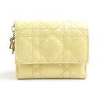 Dior Trifold Wallet Lady Lotus