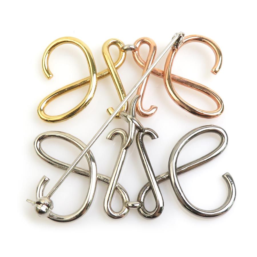Loewe Brooch Anagram Multicolor — view 6