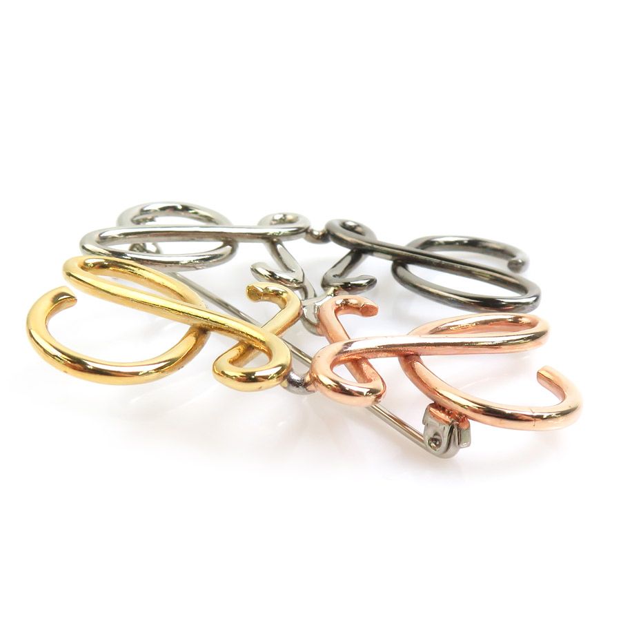 Loewe Brooch Anagram Multicolor — view 4