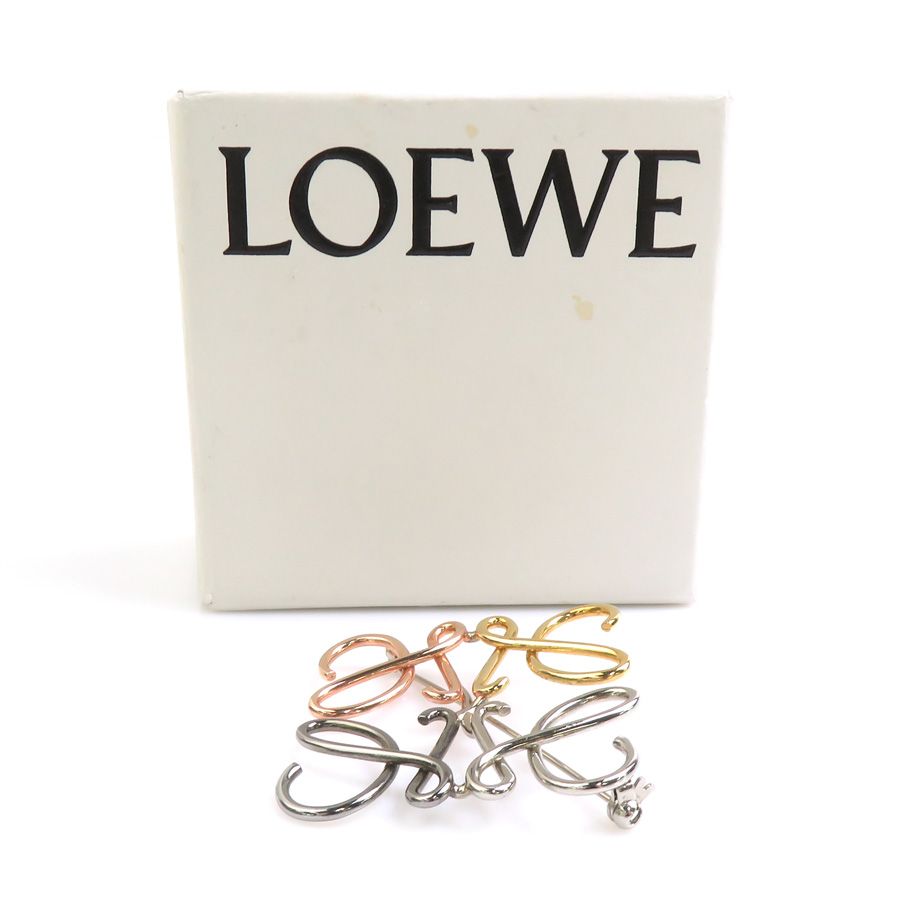 Loewe Brooch Anagram Multicolor — view 8