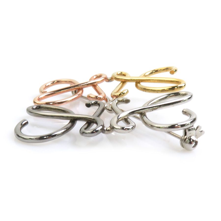 Loewe Brooch Anagram Multicolor — view 2