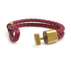 Saint Laurent Bracelet Burgundy — view 6