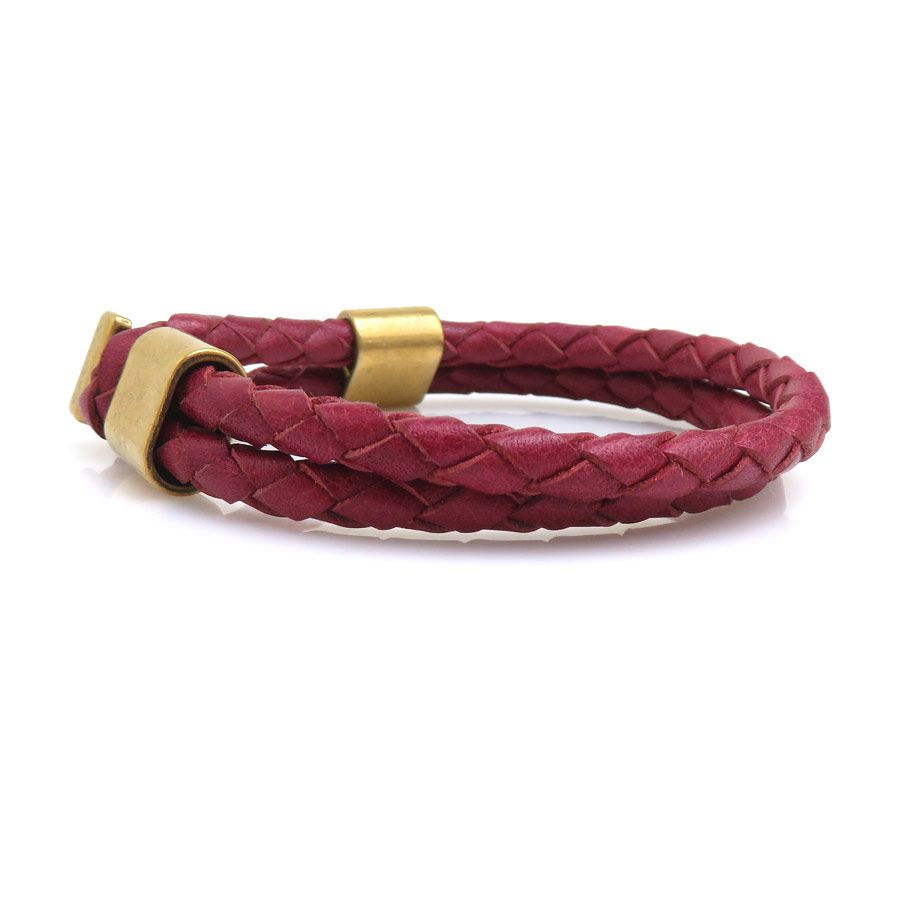 Saint Laurent Bracelet Burgundy — view 4