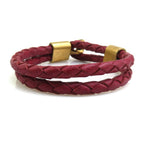 Saint Laurent Bracelet Burgundy — view 3