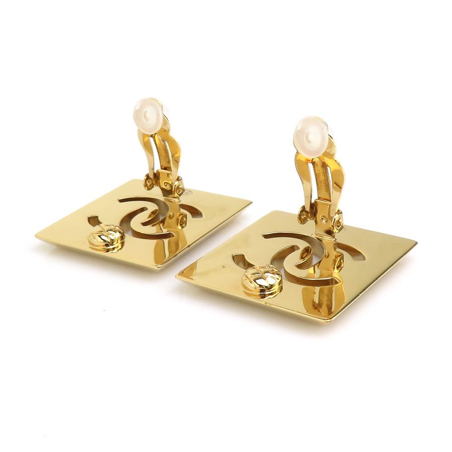 Chanel Earrings Gold — view 7