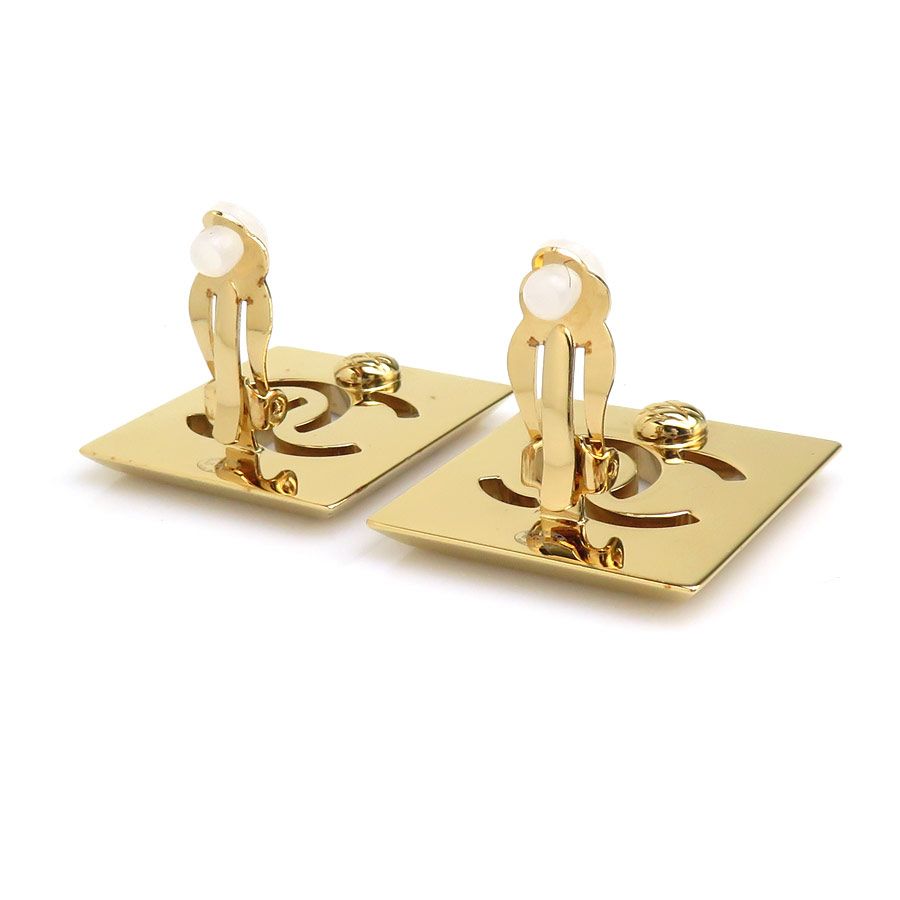 Chanel Earrings Gold — view 6