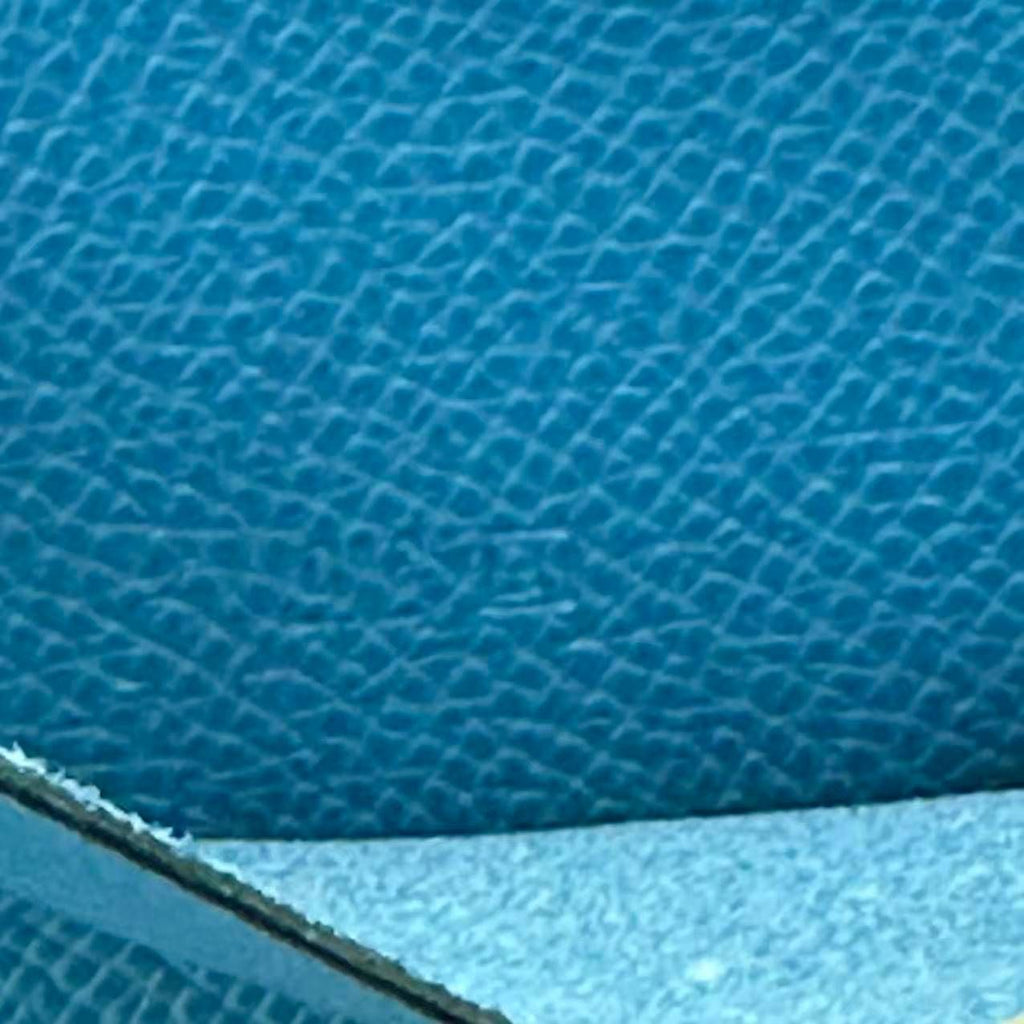 Hermes Notebook Cover Leather Blue Agenda — view 7
