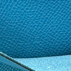 Hermes Notebook Cover Leather Blue Agenda — view 7