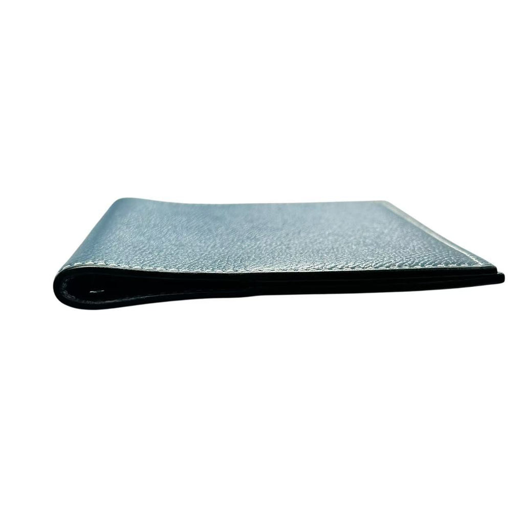 Hermes Notebook Cover Leather Blue Agenda — view 5