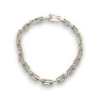 Hermes Bracelet Bangle Calf 925 Sterling Silver