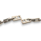 Hermes Bracelet Bangle Calf 925 Sterling Silver — view 3