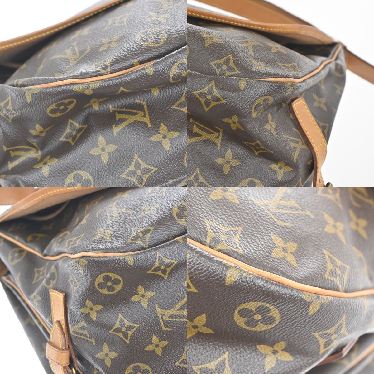 Louis Vuitton Saumur 35 Shoulder Bag Monogram Leather — view 7