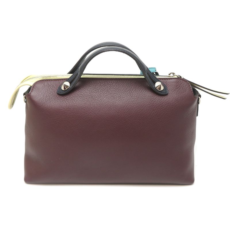 Fendi Handbag Burgundy — view 2