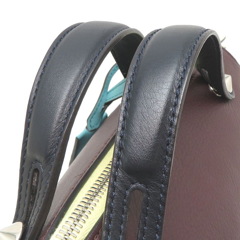 Fendi Handbag Burgundy — view 5