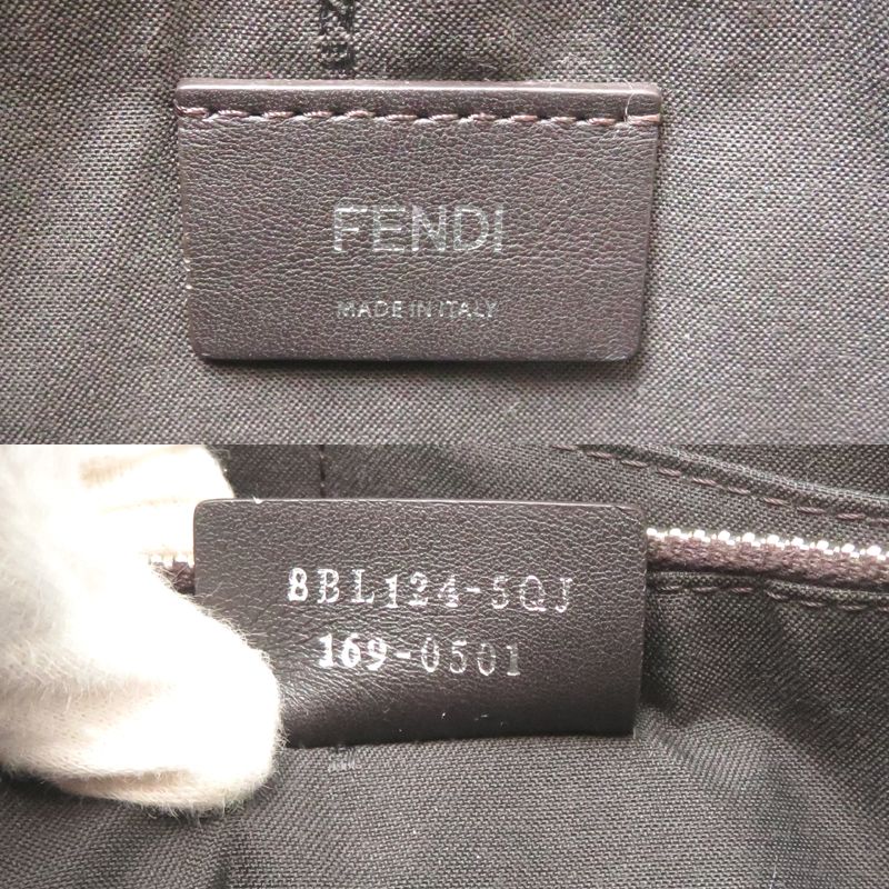 Fendi Handbag Burgundy — view 7