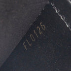 Louis Vuitton Pochette e MM Chain Shoulder Bag Black Leather — view 7