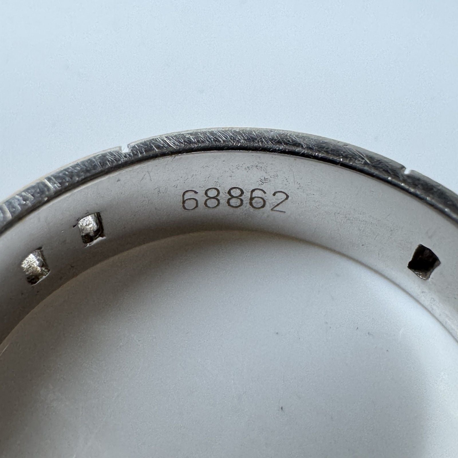 Hermes Cles Sling 18k 57 16.5 Ring — view 8