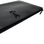 Saint Laurent YSL Monogram Clutch Black — view 6