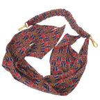 Fendi Silk Multicolor Handle Strap Replacement — view 2