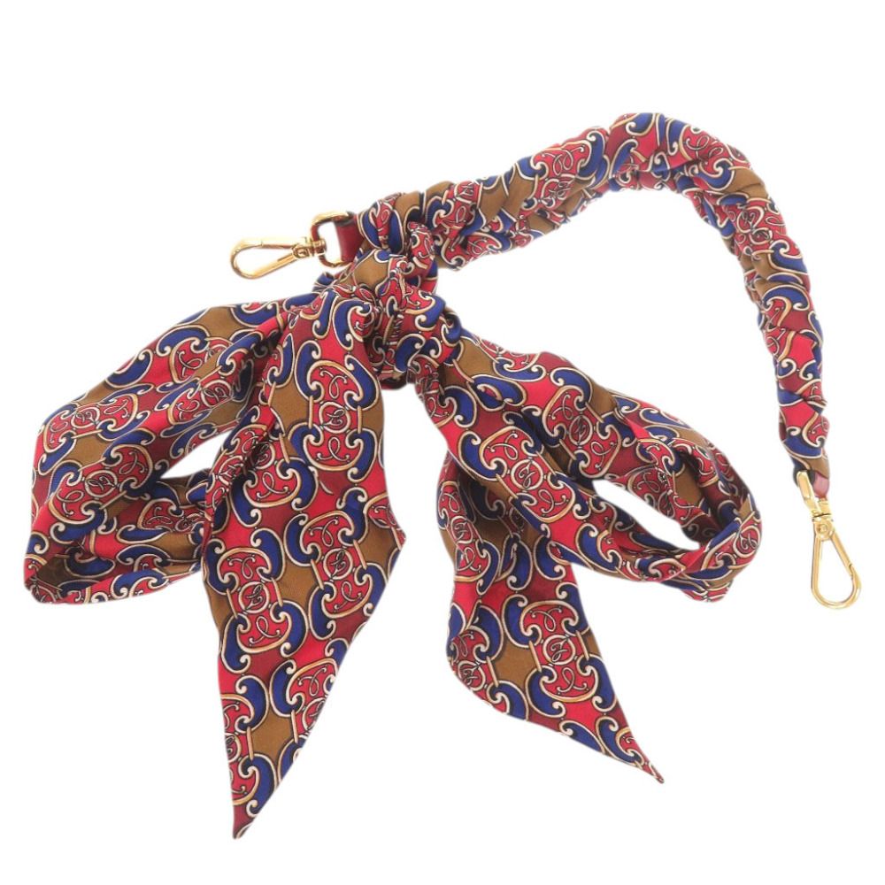Fendi Silk Multicolor Handle Strap Replacement