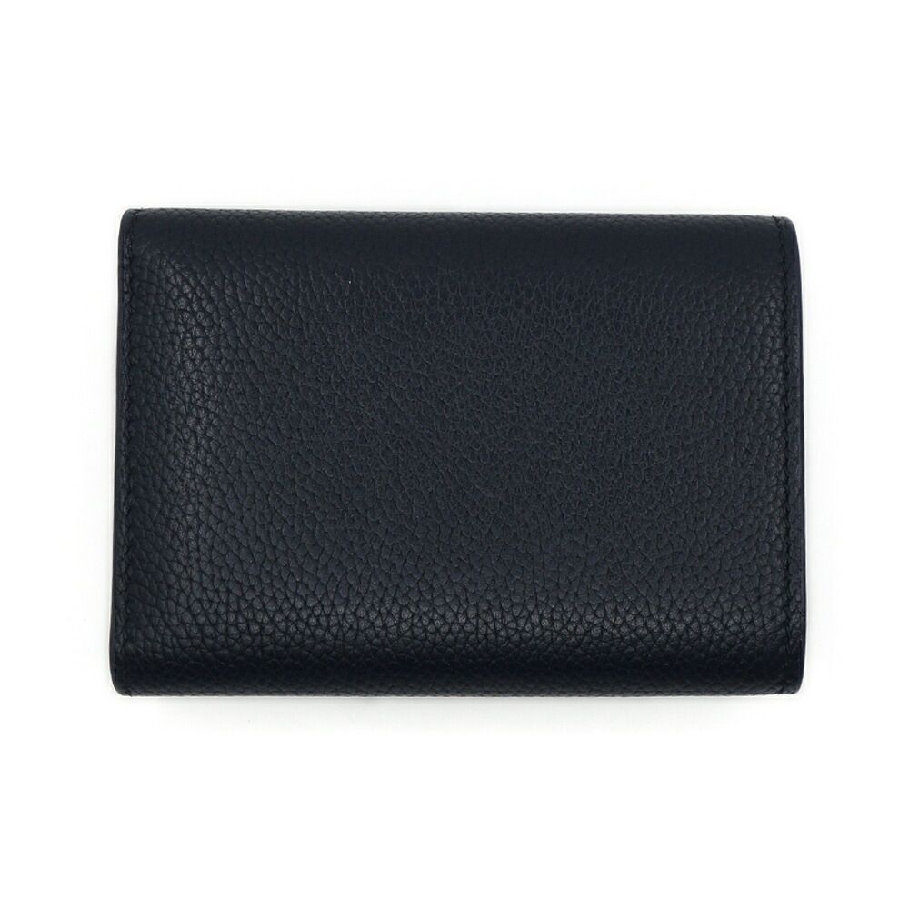 Dior Medaillon Tulip Leather Black Gold Wallet — view 2