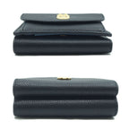 Dior Medaillon Tulip Leather Black Gold Wallet — view 3