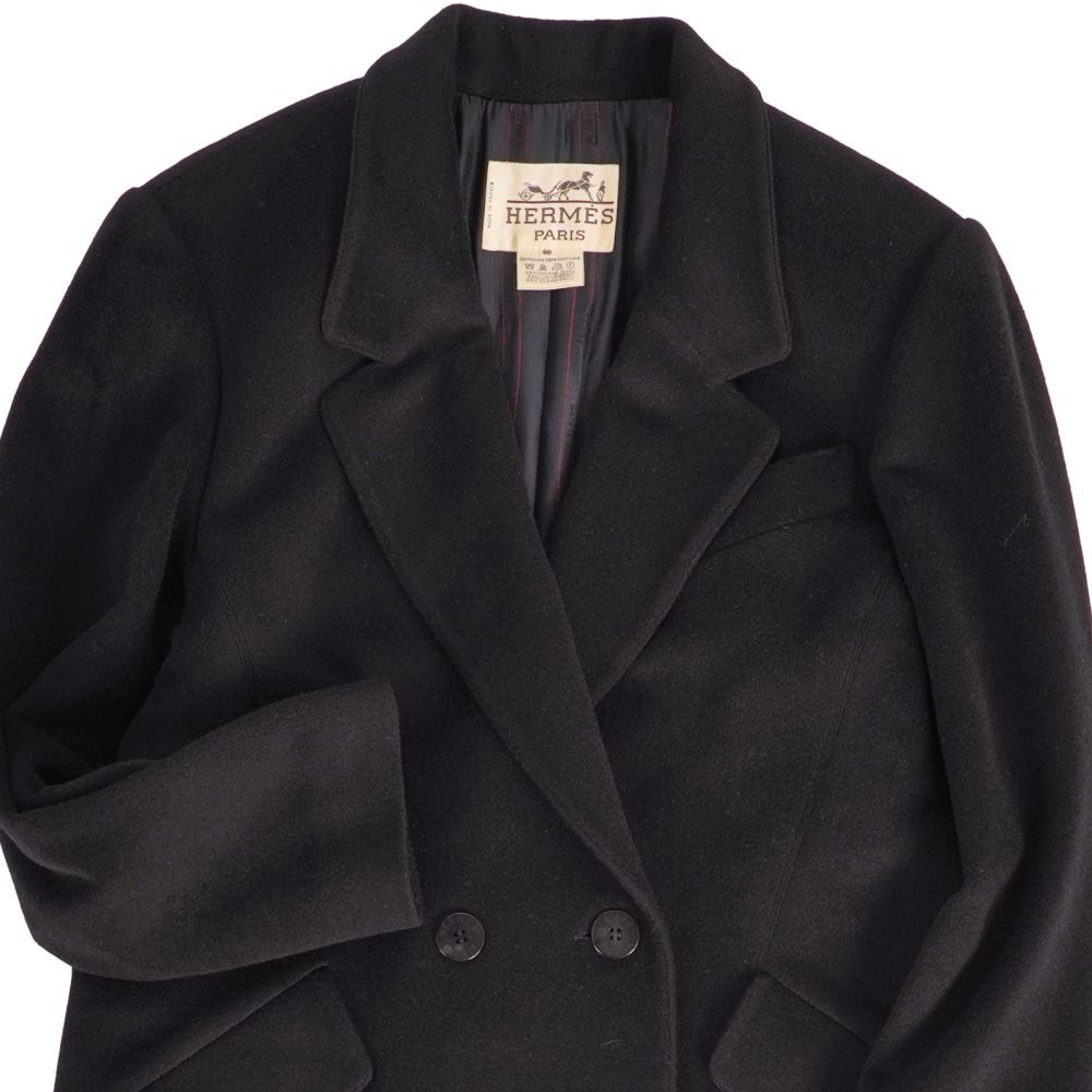 Hermes Vintage Coat Chesterfield Double — view 2