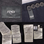 Fendi Coat Chesterfield Cashmere — view 7