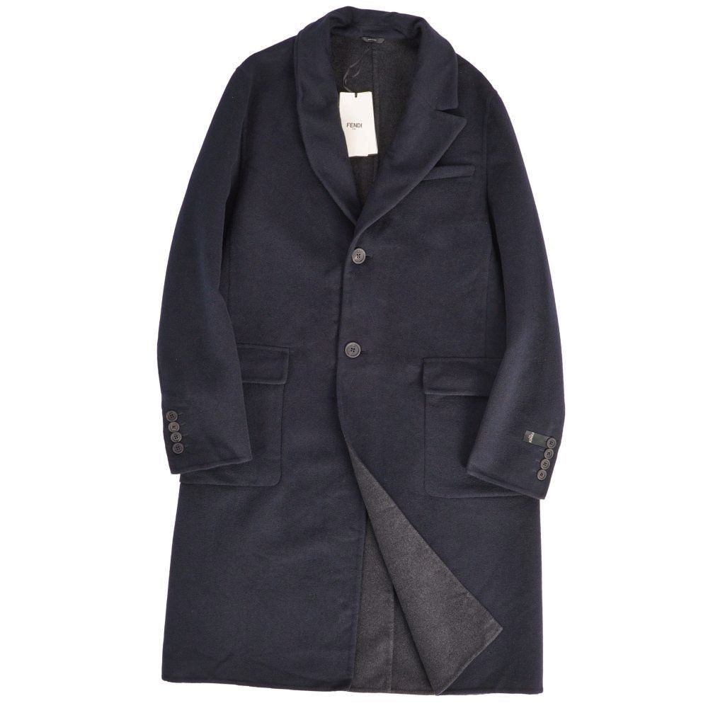 Fendi Coat Chesterfield Cashmere