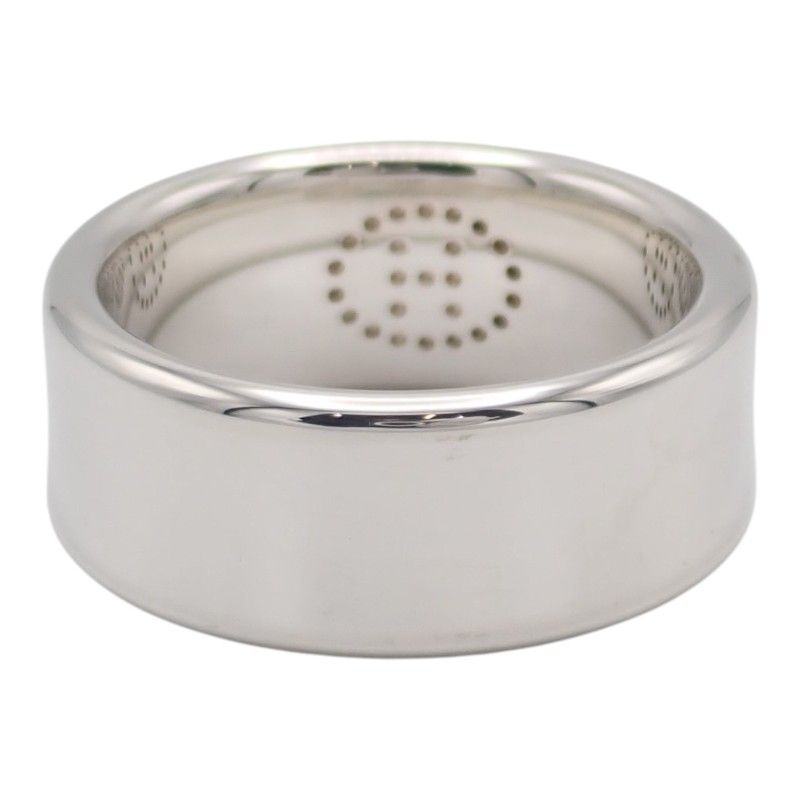 Hermes Eclipse Ribbon Ring 925 Sterling Silver Logo — view 5