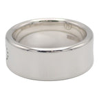Hermes Eclipse Ribbon Ring 925 Sterling Silver Logo — view 3