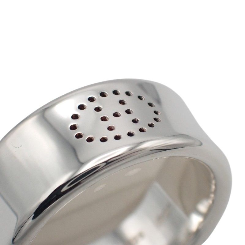 Hermes Eclipse Ribbon Ring 925 Sterling Silver Logo — view 6