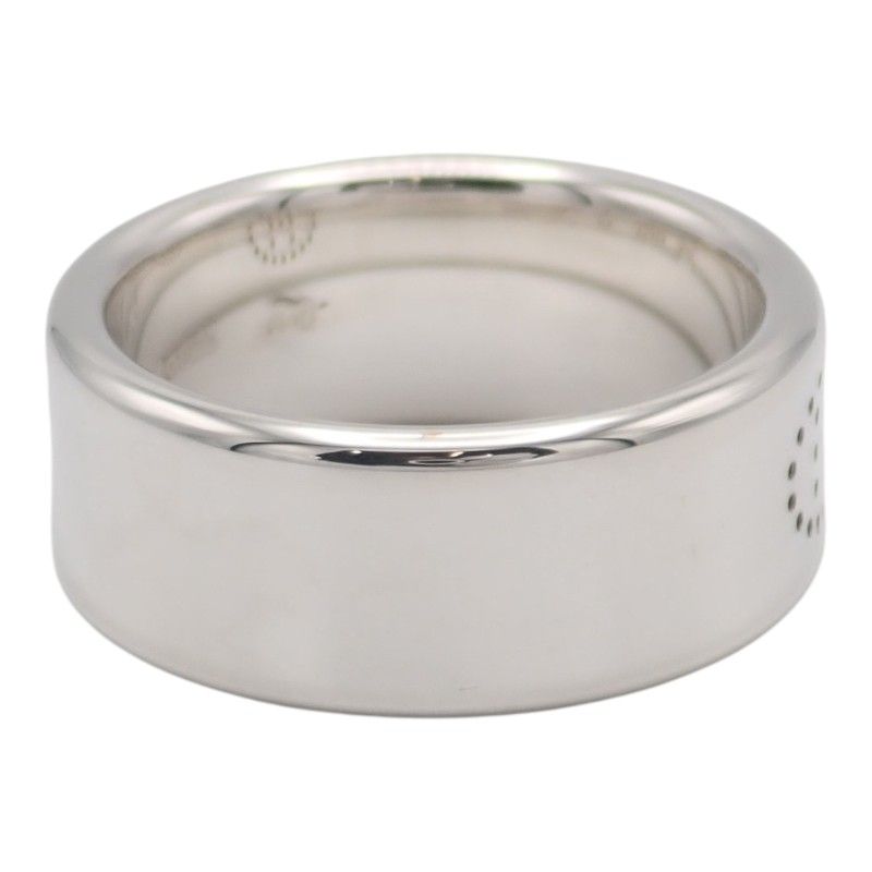 Hermes Eclipse Ribbon Ring 925 Sterling Silver Logo — view 4