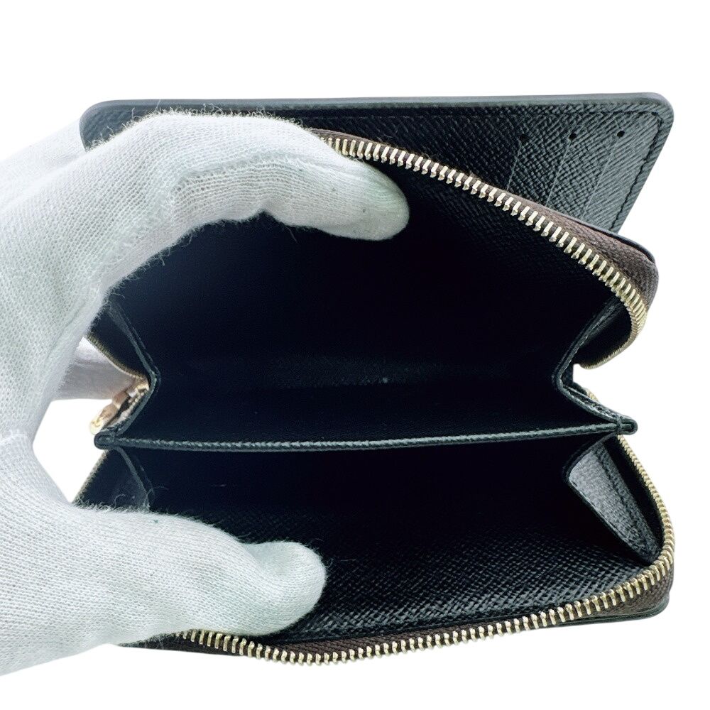 Louis Vuitton Compact Wallet Portefeuille Monogram Leopard Trifold — view 8