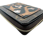 Louis Vuitton Compact Wallet Portefeuille Monogram Leopard Trifold — view 5