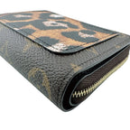 Louis Vuitton Compact Wallet Portefeuille Monogram Leopard Trifold — view 3