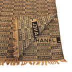 Chanel Logo Shawl Scarf — view 6