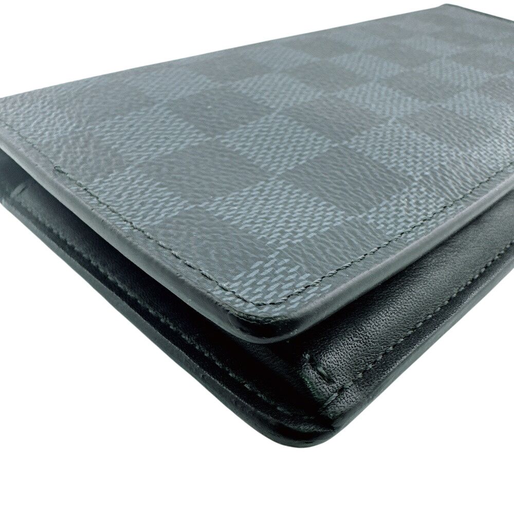 Louis Vuitton Portefeuille Brazza Damier Graphite Wallet — view 4