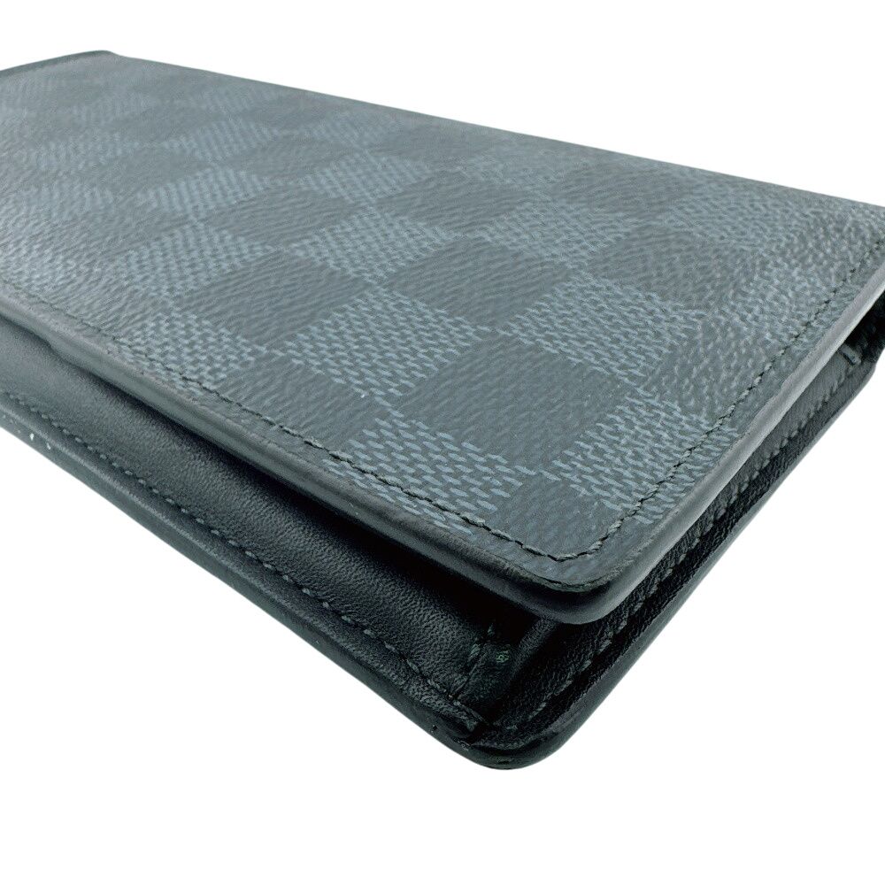 Louis Vuitton Portefeuille Brazza Damier Graphite Wallet — view 3