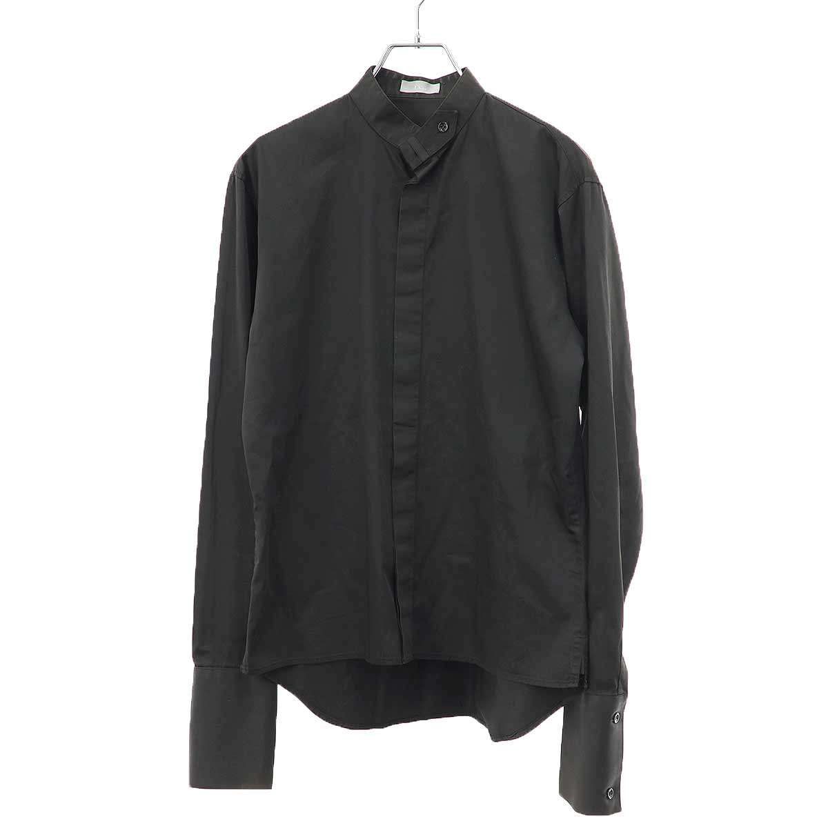 Dior Homme Luster Stand Color Shirt Black 38