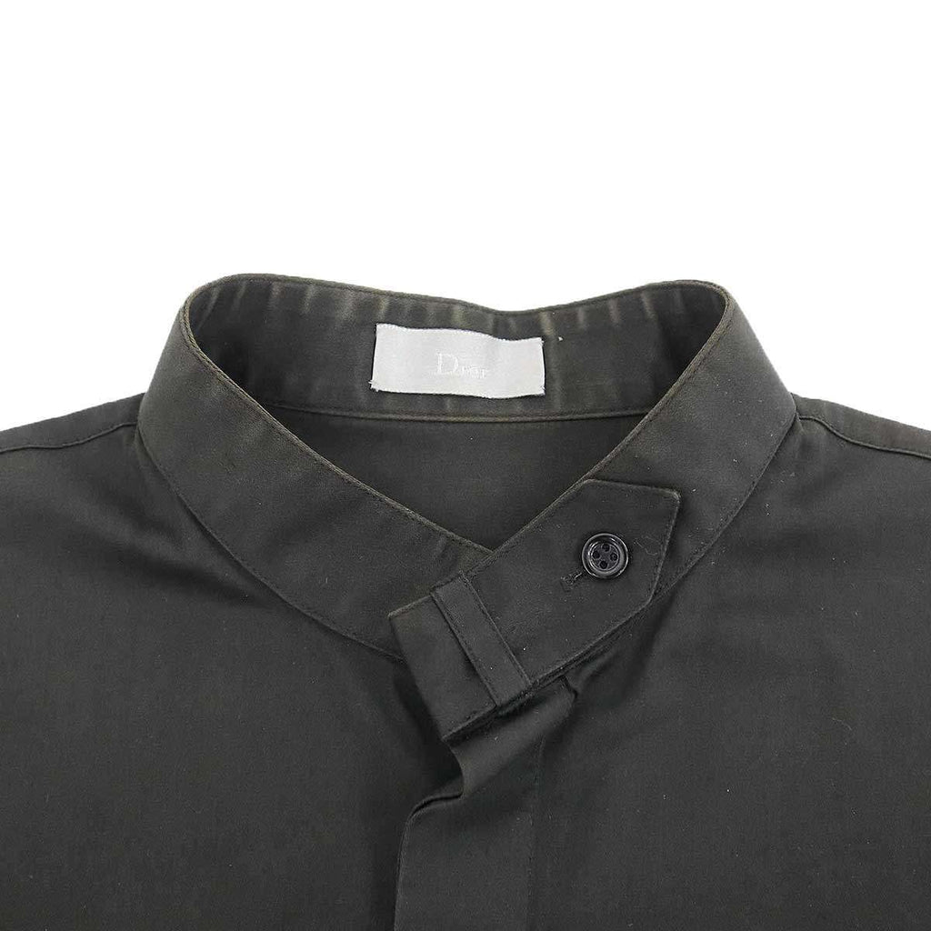 Dior Homme Luster Stand Color Shirt Black 38 — view 3