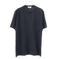 Hermes Crew Neck Pocket T-Shirt Black