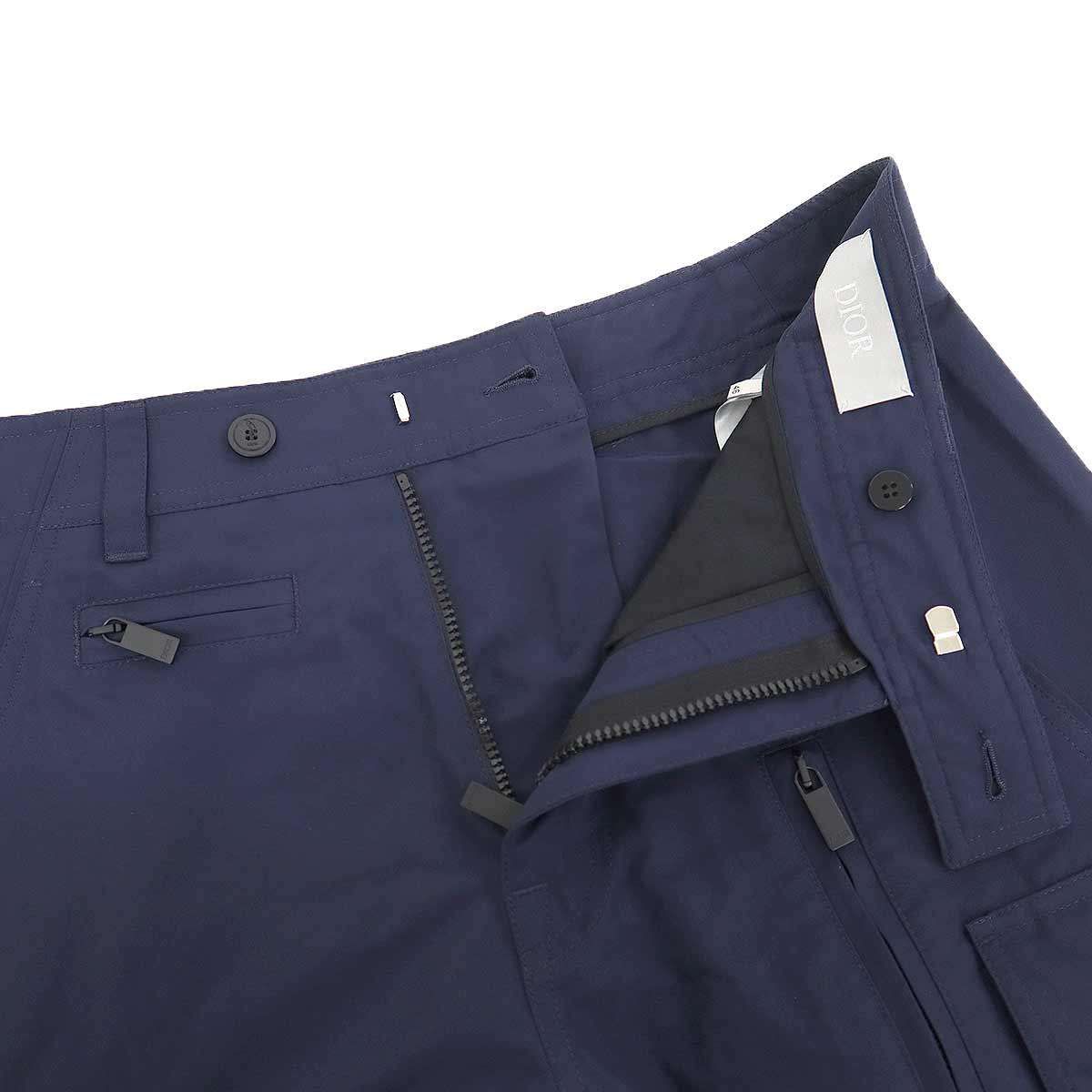 Dior Bermuda Cargo Shorts Navy 46 — view 4