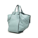 Loewe Anagram Hammock 2-Way Shoulder Bag Blue Leather — view 2