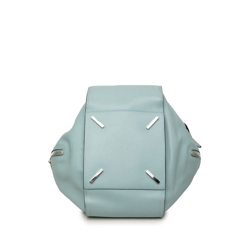 Loewe Anagram Hammock 2-Way Shoulder Bag Blue Leather — view 3