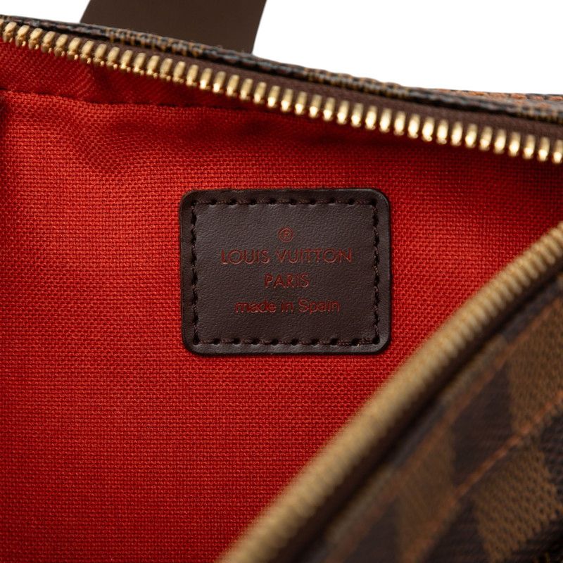 Louis Vuitton Damier Geronimos Belt Bag Brown Leather — view 5