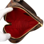 Louis Vuitton Damier Geronimos Belt Bag Brown Leather — view 4