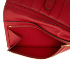 Hermes Bearn Souffle Wallet P Red Gold Veau Epsom — view 4