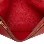 Hermes Bearn Souffle Wallet P Red Gold Veau Epsom — view 7