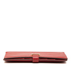 Hermes Bearn Souffle Wallet P Red Gold Veau Epsom — view 3